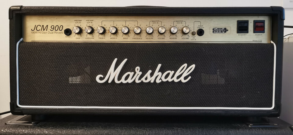 Marshall JCM 900 5881 hi gain dual reberb