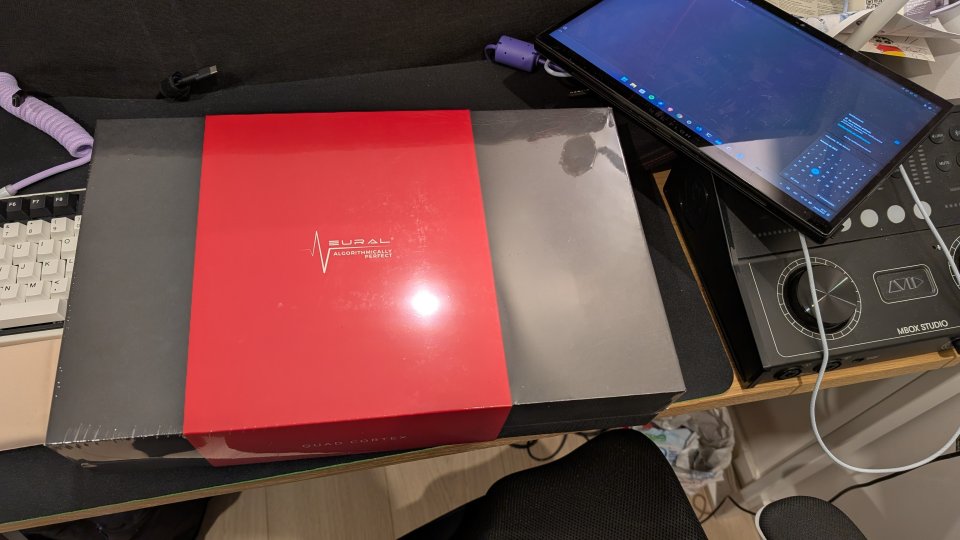 Neural DSP Quad Cortex - Pedalera Multiefectos