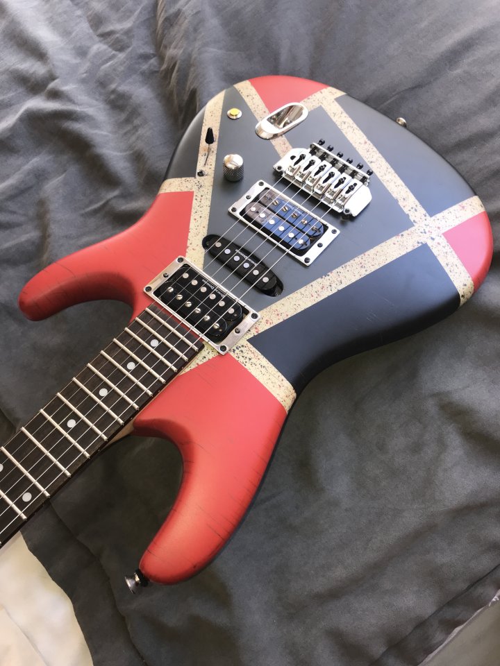 Ibanez Ergodyne  Frankenstrat / Duncan Designed HSH / Killswitch