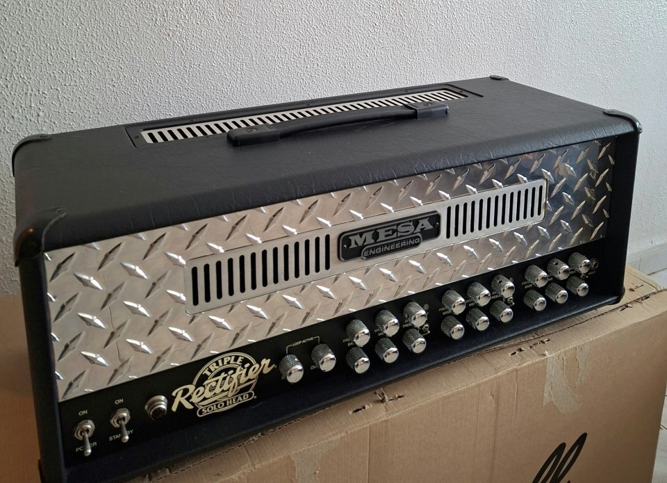 Mesa Boogie Triple Rectifier 150W Solo Head de segunda mano · Foto 1 de 9 · Ciudad Real · 1000 €