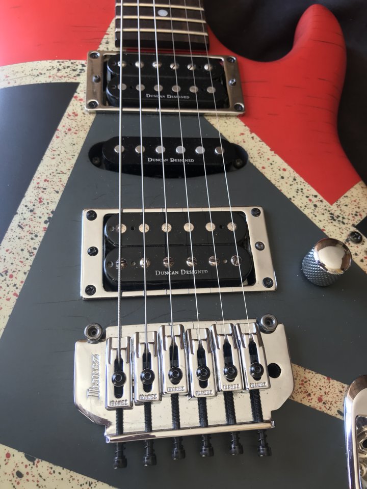 Ibanez Ergodyne  Frankenstrat / Duncan Designed HSH / Killswitch