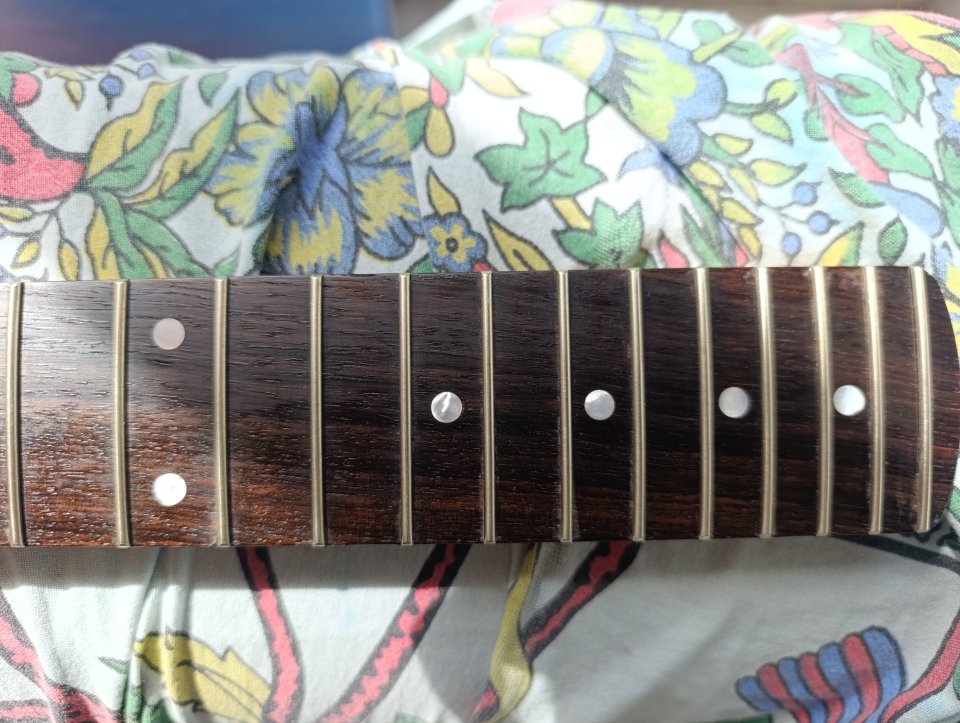 Mástil Rosewood Strat/Jazzmaster