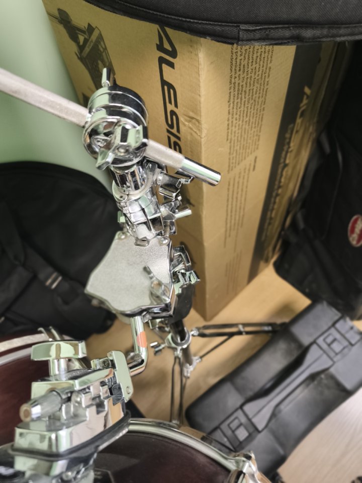 Batería completa Gretsch con caja Caja Craviotto fundas, platos y trono
