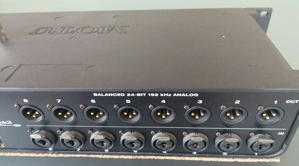 Motu 896 mk3 firewire+pci-e