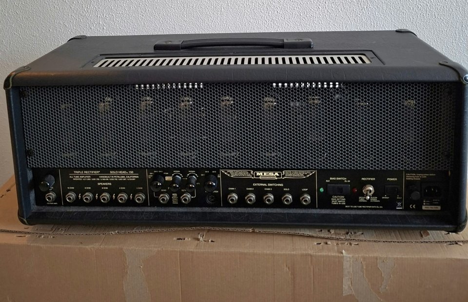 Mesa Boogie Triple Rectifier 150W Solo Head de segunda mano · Foto 4 de 9 · Ciudad Real · 1000 €