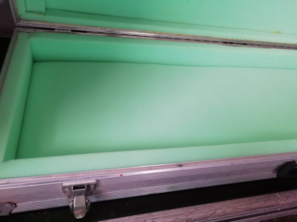 Flightcase para teclado.