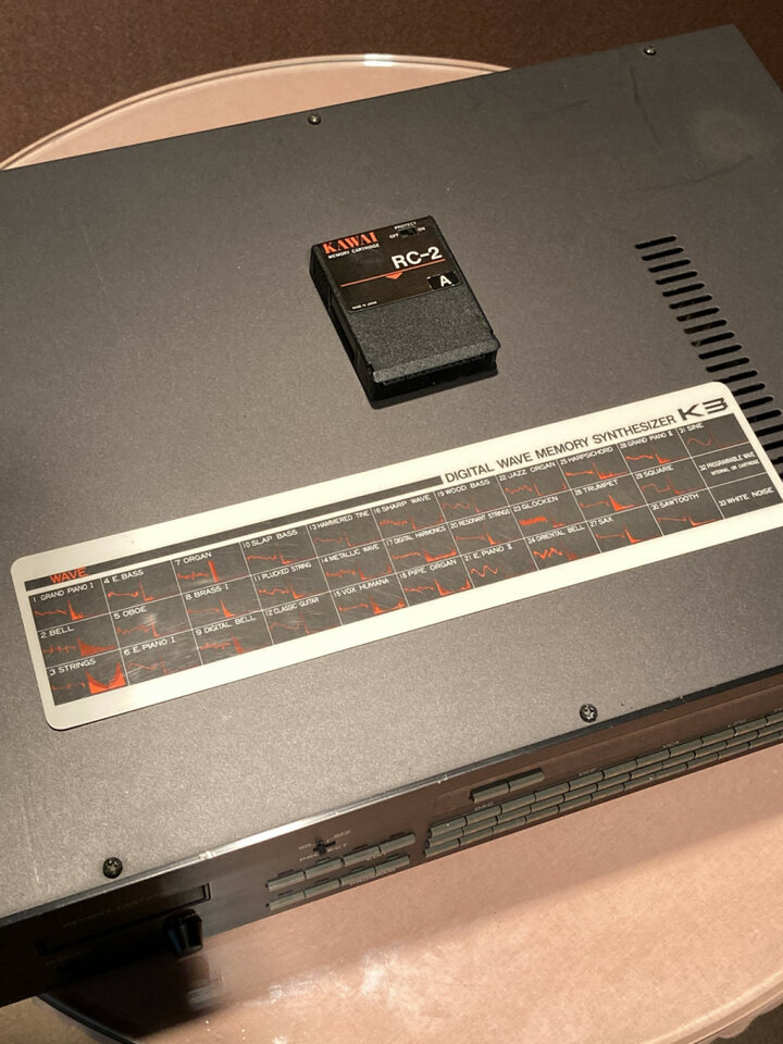 Kawai K3m + RC-2 Memory Cartridge