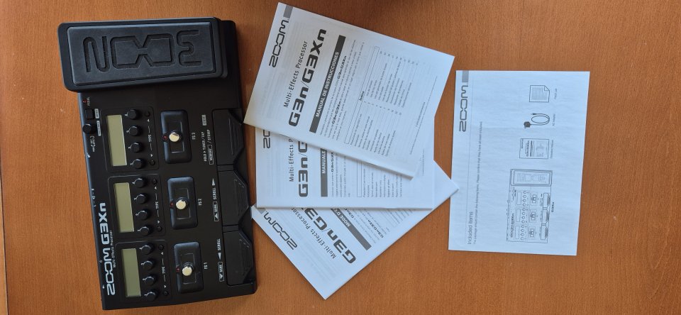 Pedalera multiefectos ZOOM G3XN