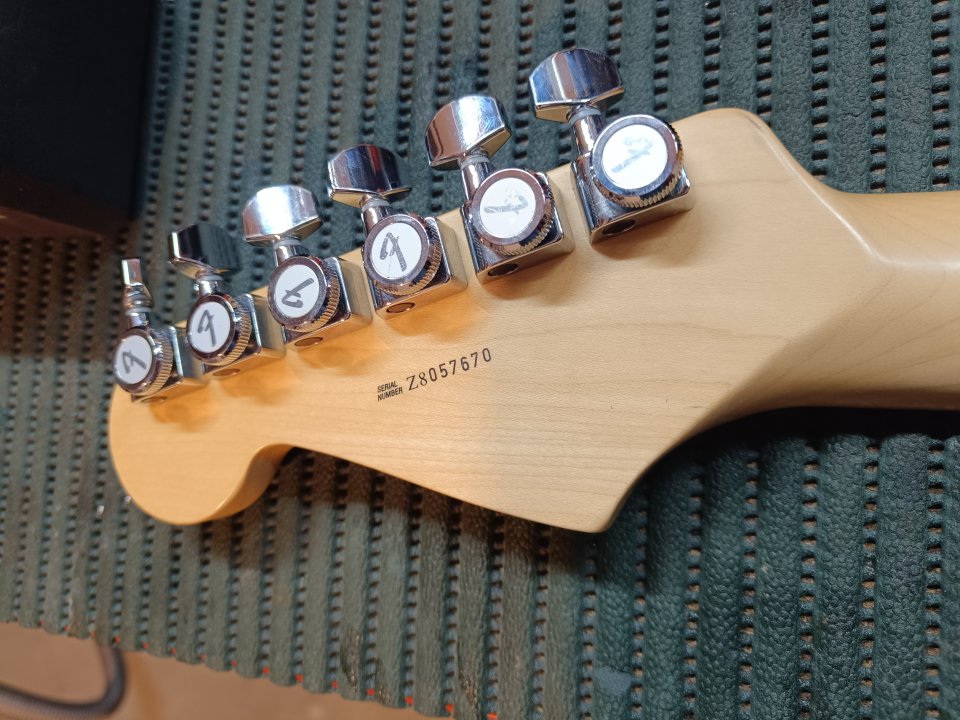 Mastil fender strat standard usa