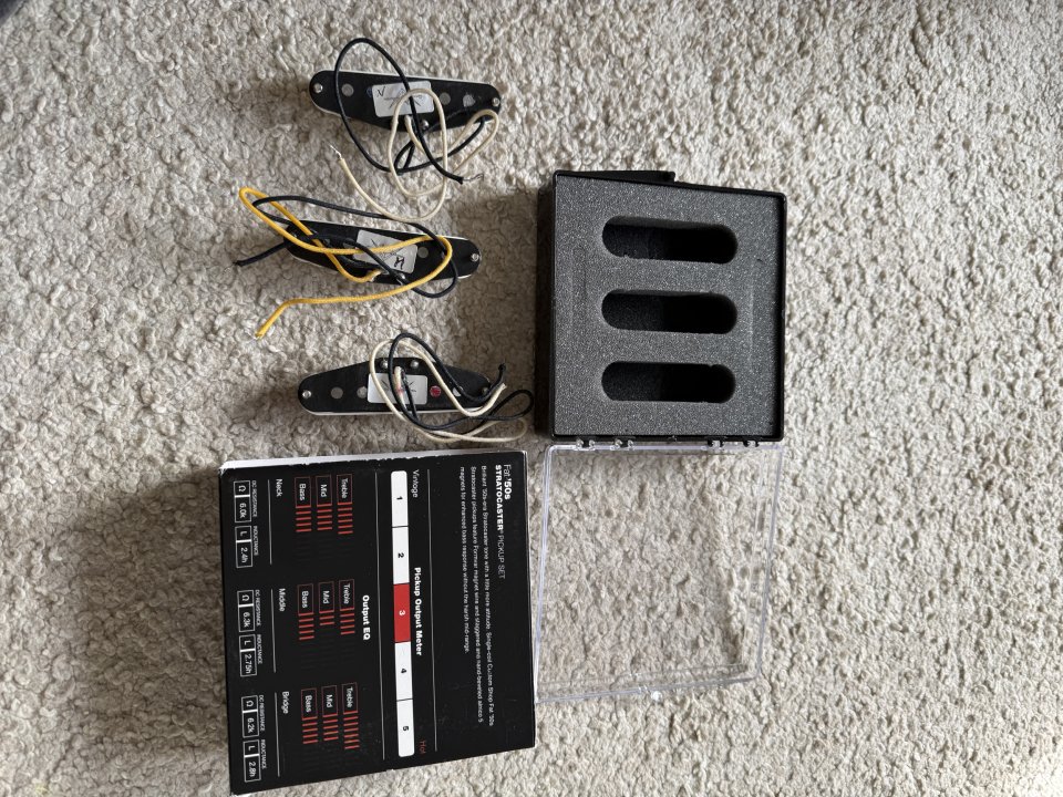 Set pastillas Fender Fat 50s