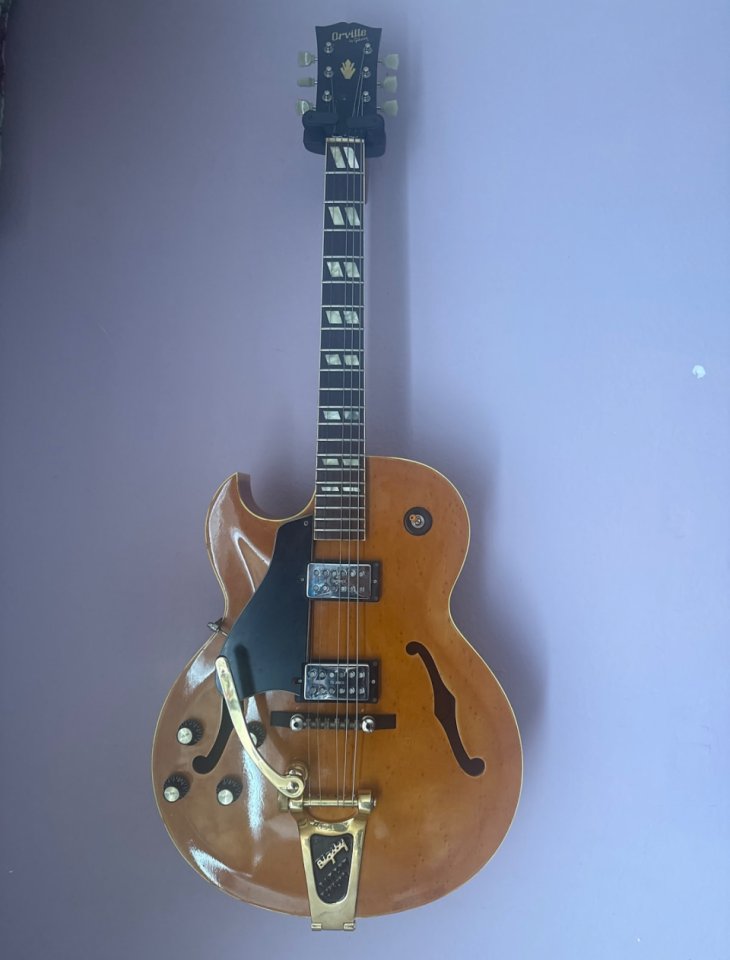 Orville By Gibson ES 175 D blonde zurdos zurdo zurda