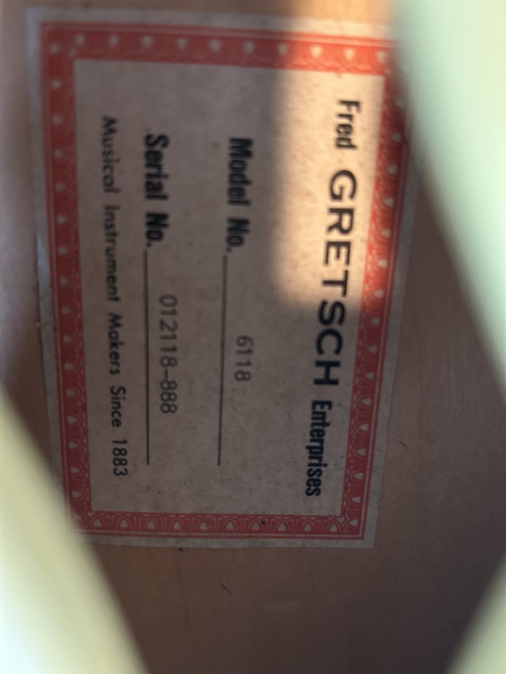 Gretsch Double Anniversary 6118 en color two tone smoke green de segunda mano · Foto 5 de 9 · Albacete · 1950 €