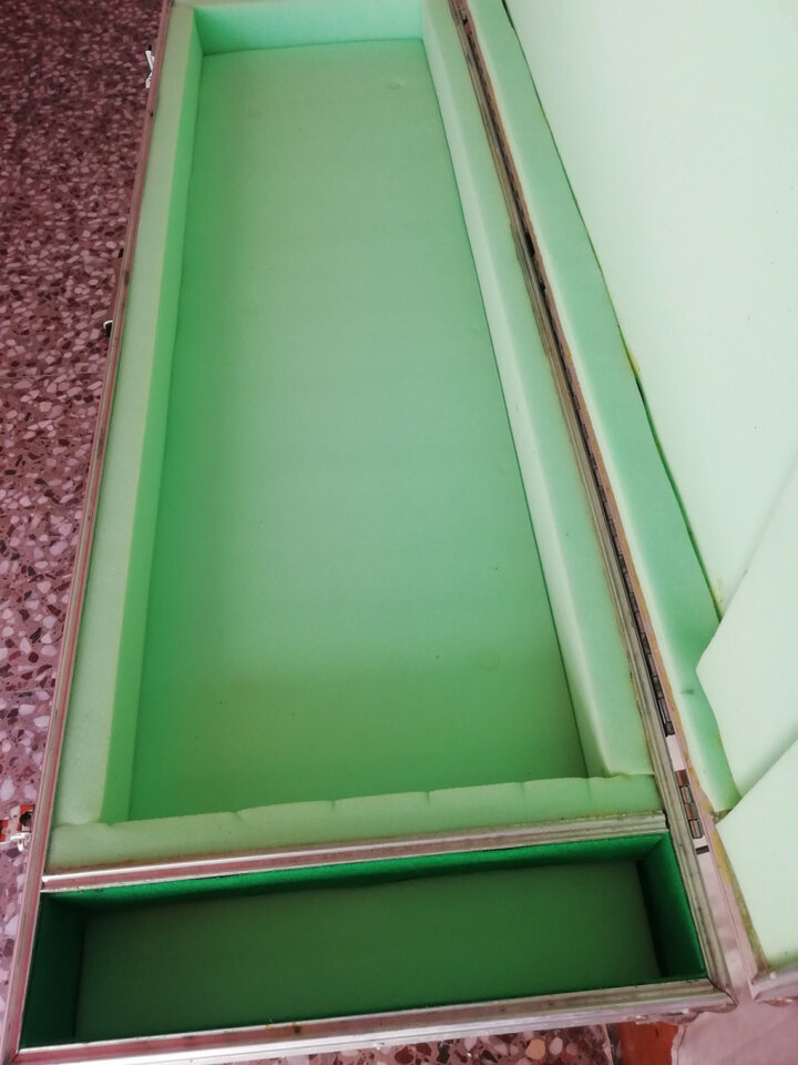 Flightcase para teclado.