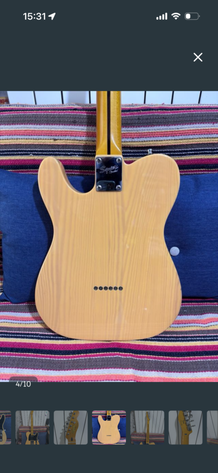 Squier CV 50s Tele MN BB Guitarra Eléctrica CHINA