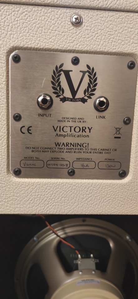 Victory Amplifiers Duchess 212 Cabinet