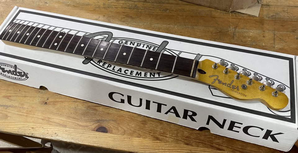 Mástil Fender Telecaster Palisandro