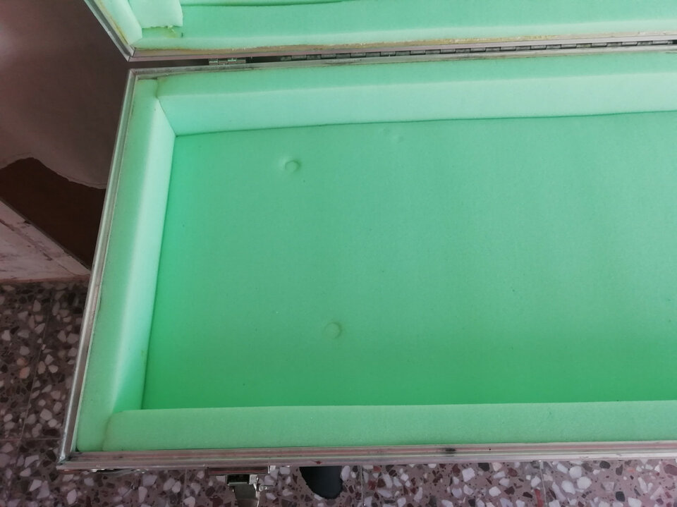 Flightcase para teclado.