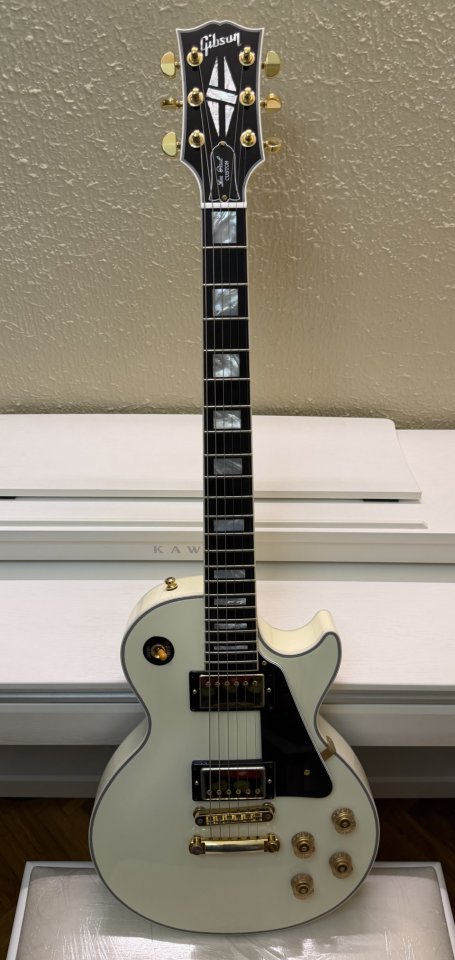 Gibson Les Paul Custom Shop Alpine White 2021