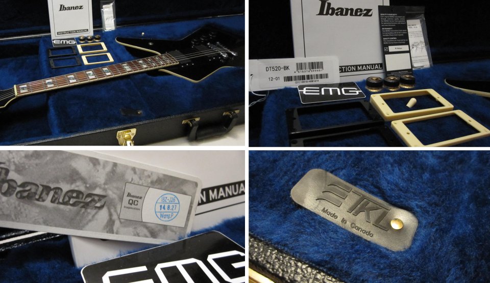 Ibanez Destroyer DT520 BK 2014 EMG 81 de segunda mano · Foto 8 de 9 · Madrid · 610 €