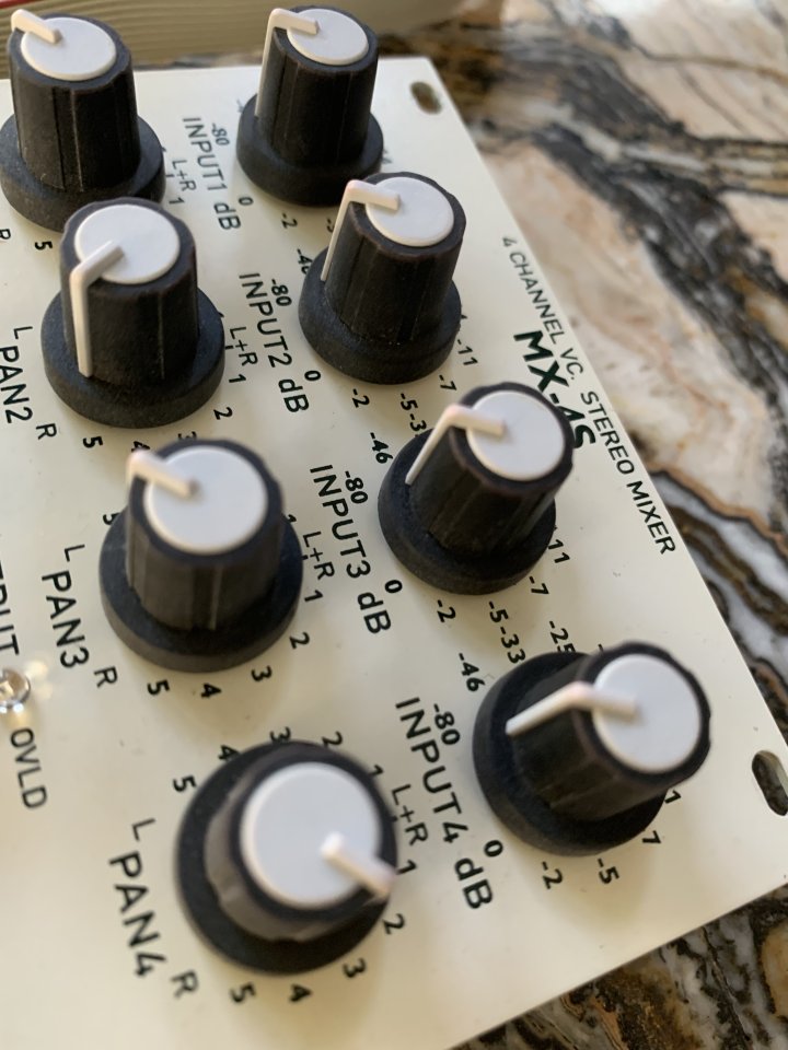 Cwejman MX-4S 4 Channel VC Stero Mixer 2015 - White