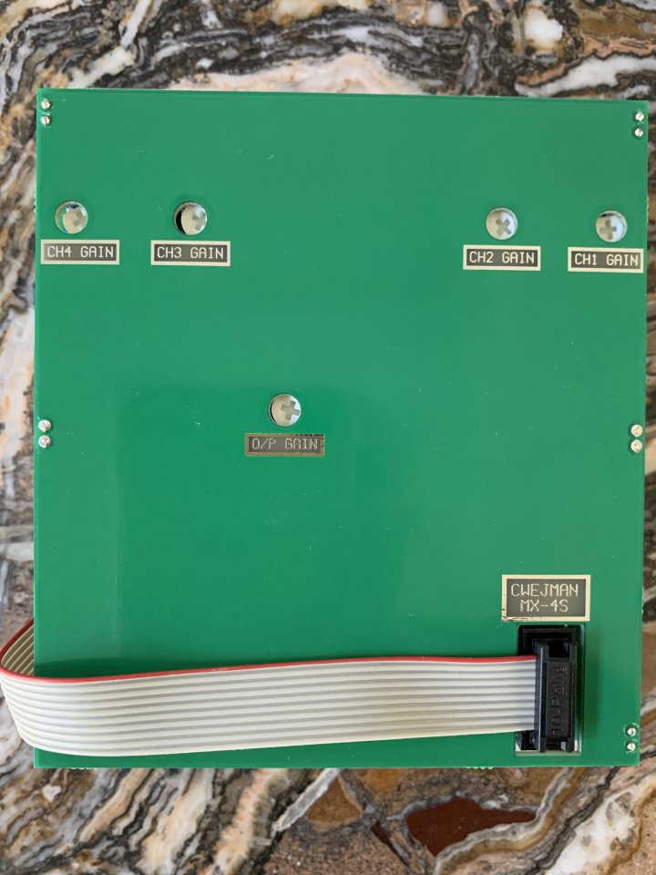 Cwejman MX-4S 4 Channel VC Stero Mixer 2015 - White