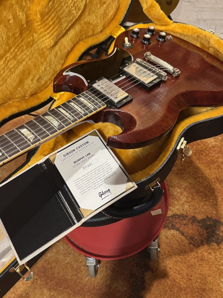 Gibson SG Les Paul 61, Custom shop, Murphy Lab. de segunda mano · Foto 1 de 7 · Barcelona · 4000 €