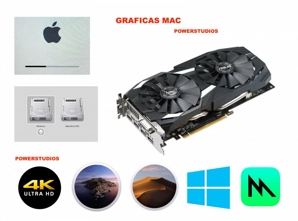 Gráficas Mac pro  2009-2010-2012  Mojave/Calalina/Big Sur/Monterey