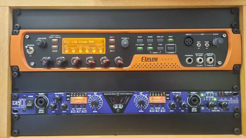 Preamplificador / previo ART DPS II