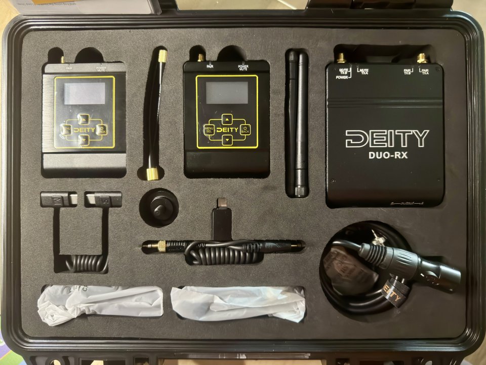 DEITY CONNECT Duo-Rx Wireless Lavalier Kit