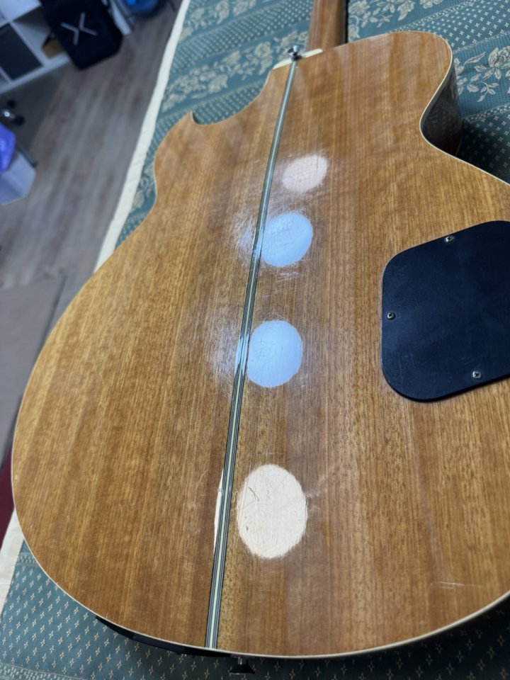 Washburn AB20 Bajo Acústico Fretless Electrificado