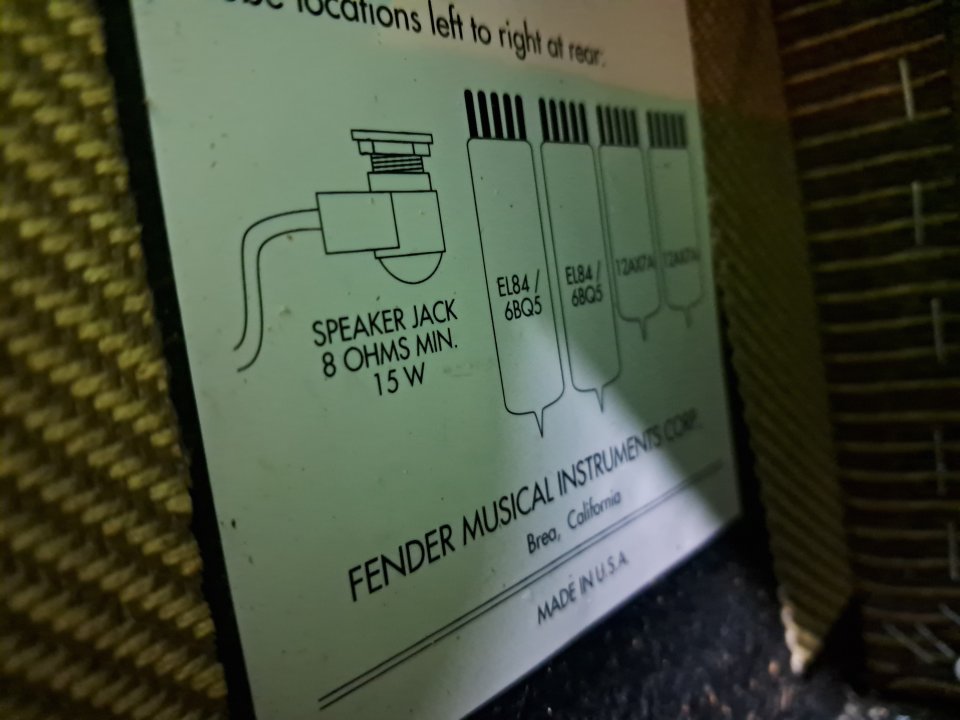 Vendo Fender  Pro  Junior U.S.A.