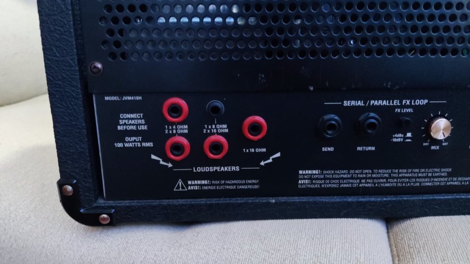 Marshall JVM410H Amplificador Guitarra