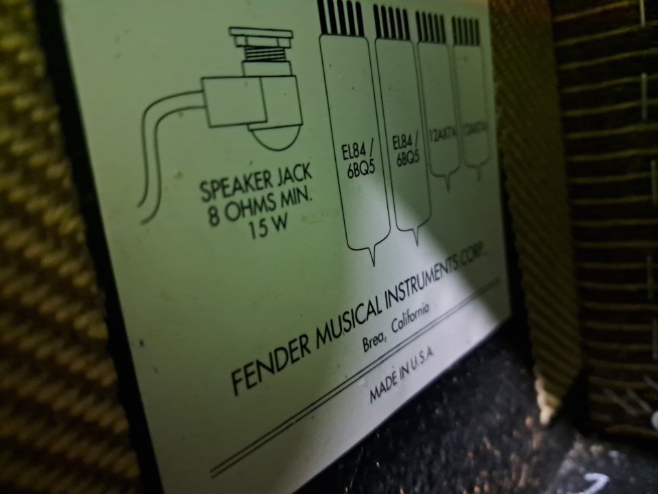 Vendo Fender  Pro  Junior U.S.A.