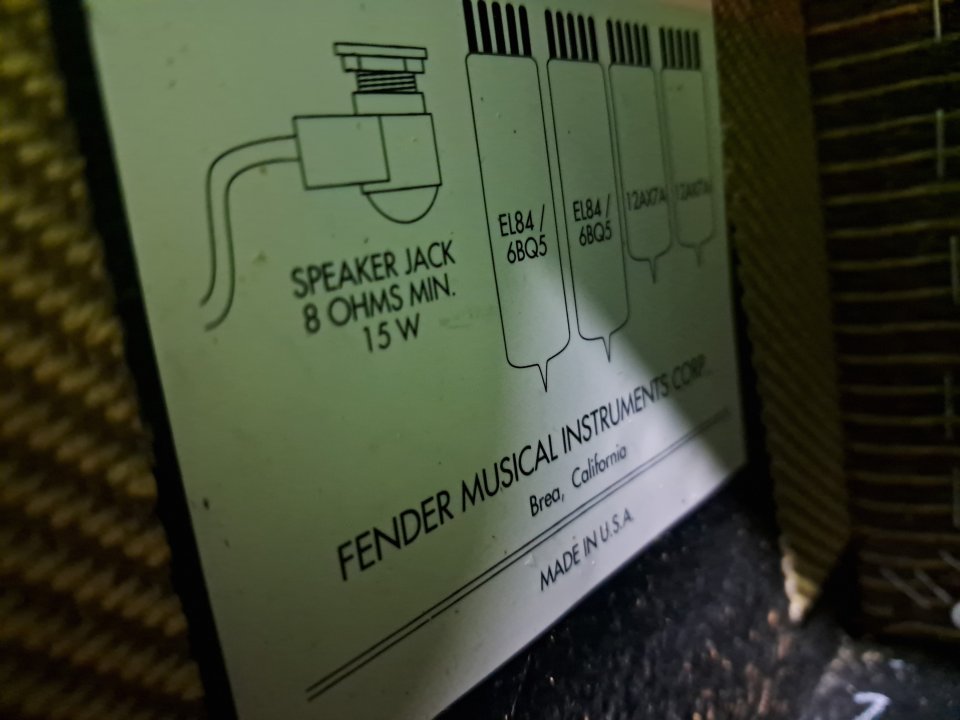 Vendo Fender  Pro  Junior U.S.A.