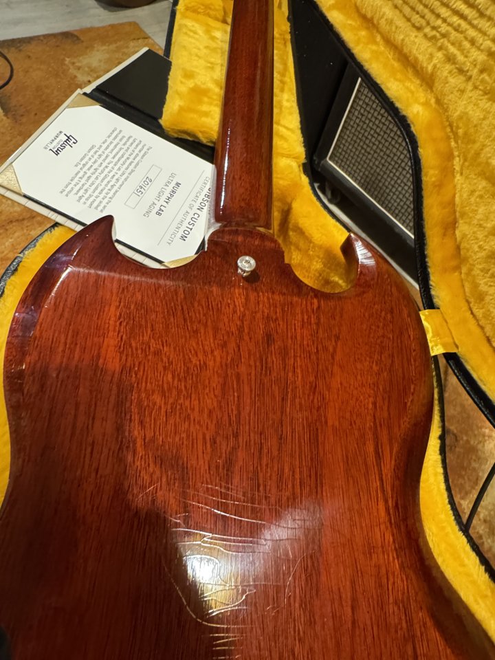 Gibson SG Les Paul 61, Custom shop, Murphy Lab. de segunda mano · Foto 7 de 7 · Barcelona · 4000 €