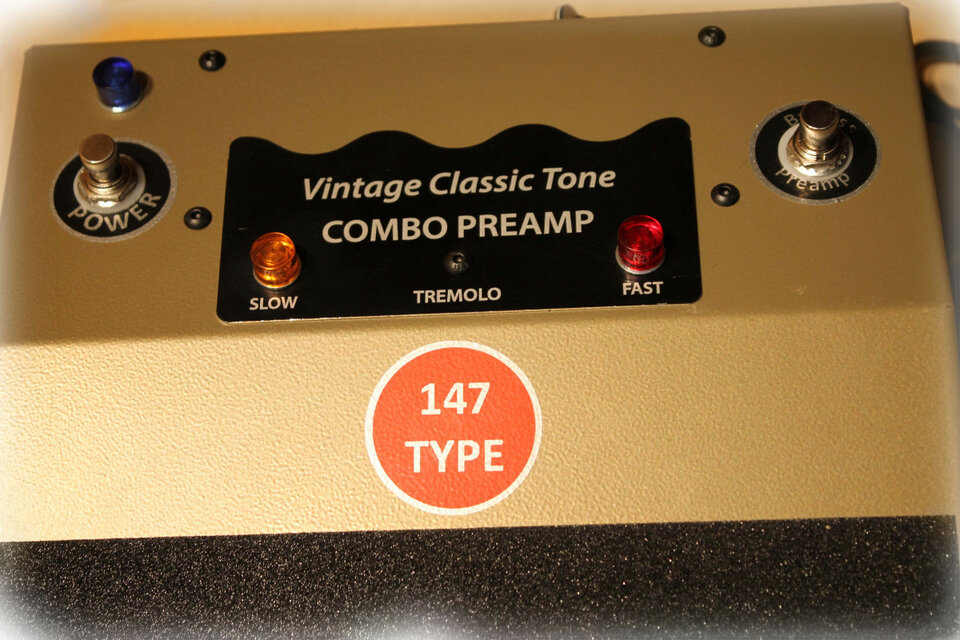 Preamp Combo controlador para Leslies 147 y Familia 6W.