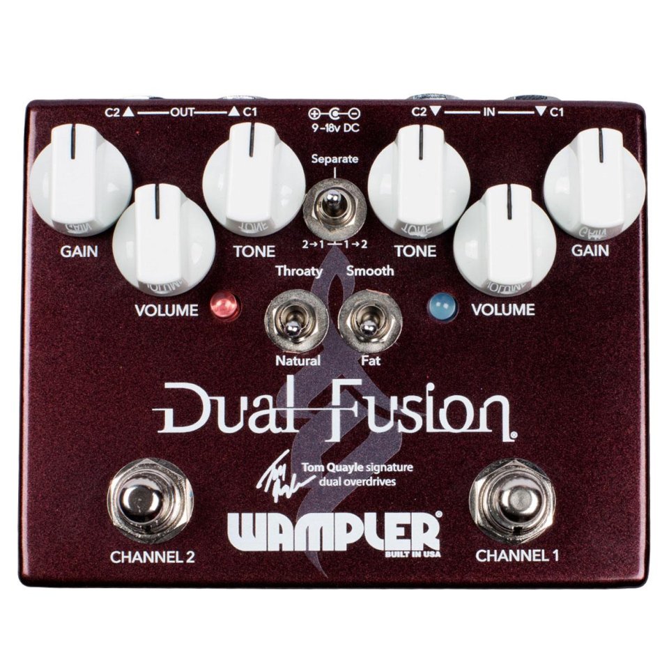Wampler DUAL FUSION Tom Quayle Signature Overdrive