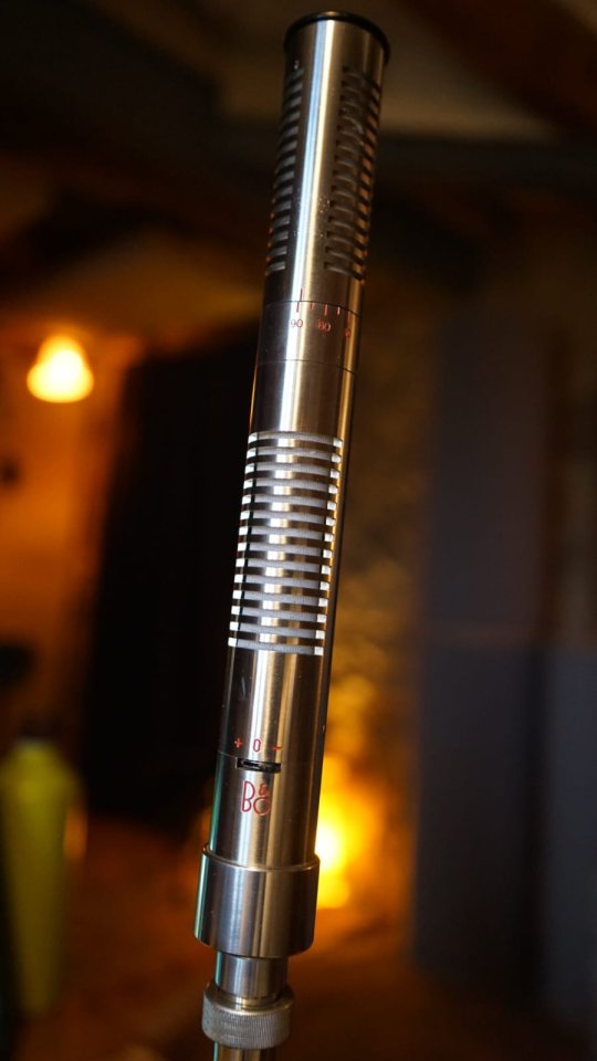 Bang and Olufsen BM-5. Micrófono stereo ribbon años 60