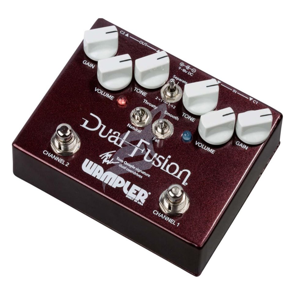Wampler DUAL FUSION Tom Quayle Signature Overdrive