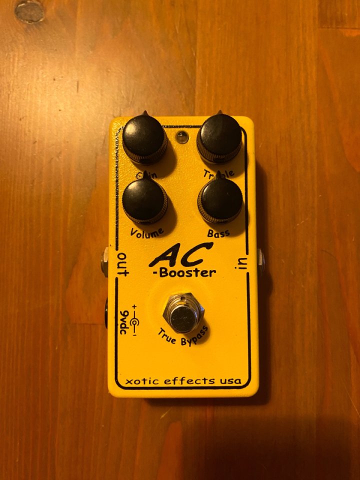 Xotic AC Booster Overdrive / Boost vintage boutique, USA,