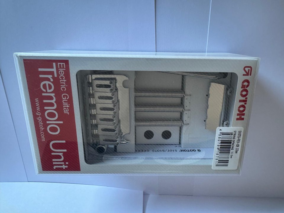 Tremolo Gotoh 510TS-FE1 - PRECINTADO DE FABRICA – Solo Venta, NO Cambios.