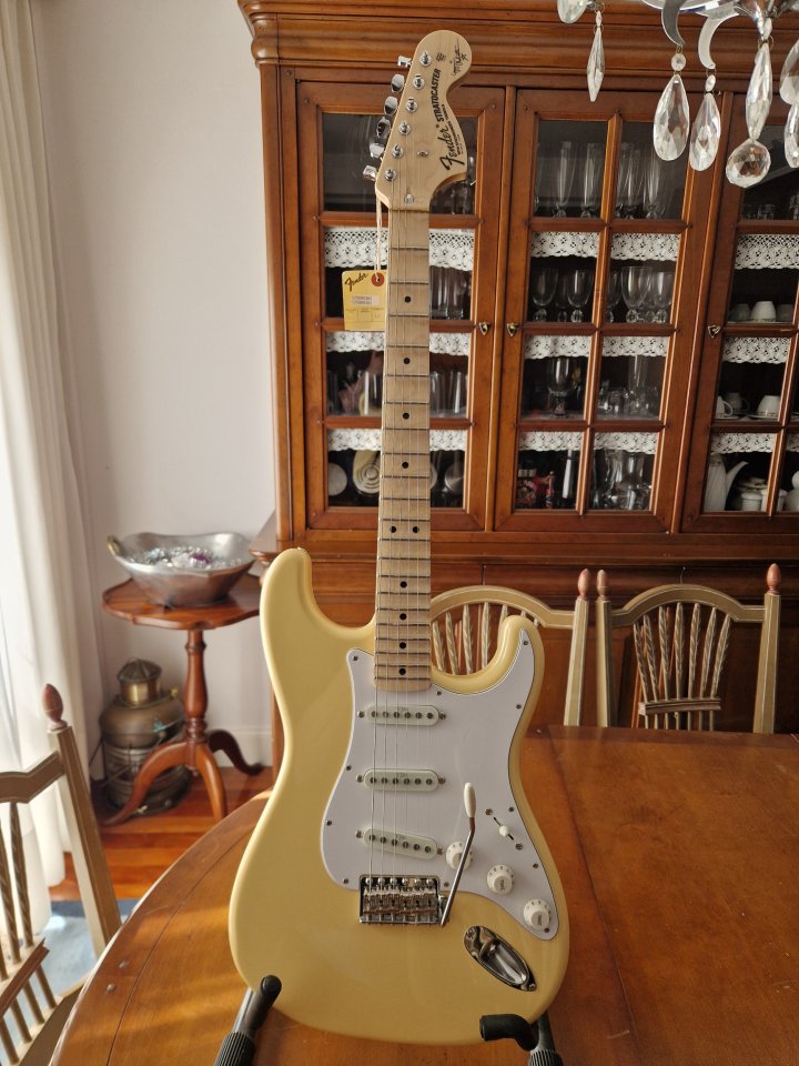 Fender Stratocaster Yngwie Malmsteen Signature Vintage White 2023 Japan