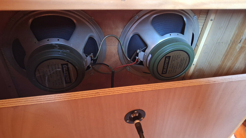 Celestion Greenback UK Pantalla 2x12