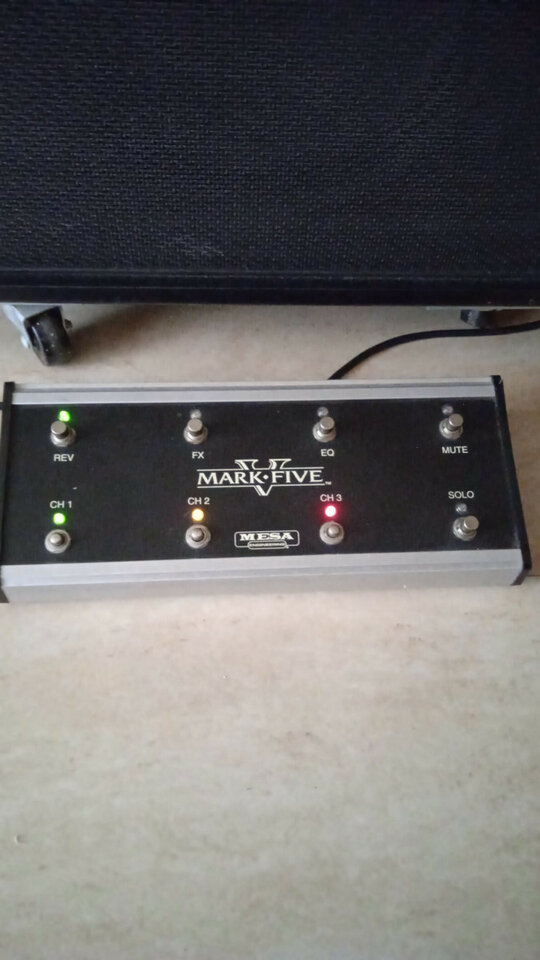 Vendo Mesa Boogie Mark 5 Combo 90w 1x12"