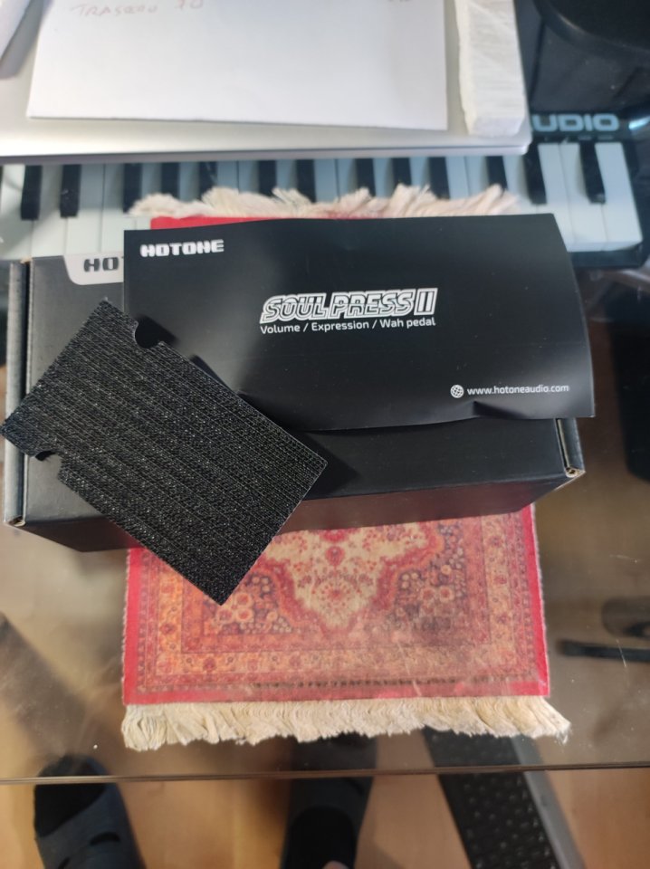 HOTONE Soul Press II Pedal Expresión Wah