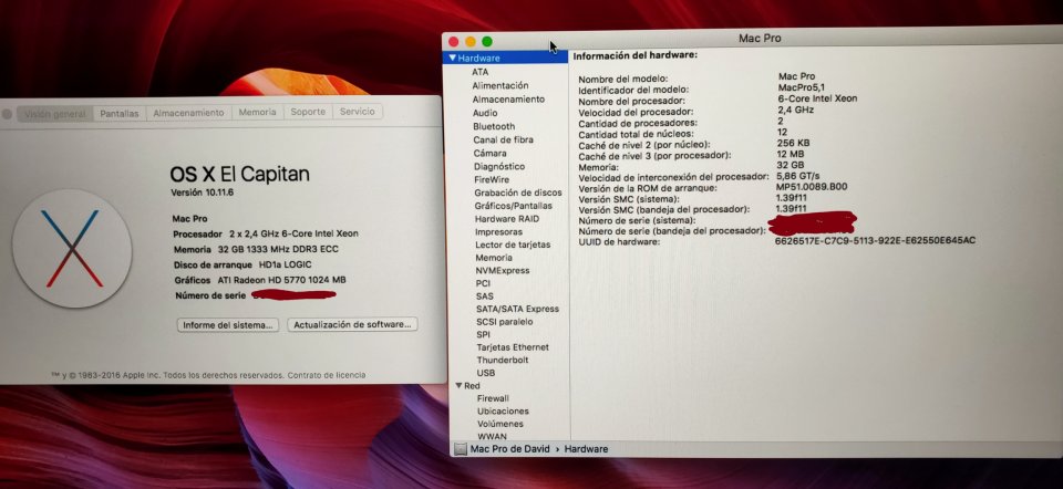 Mac pro 5.1 para producir y mezclar audio