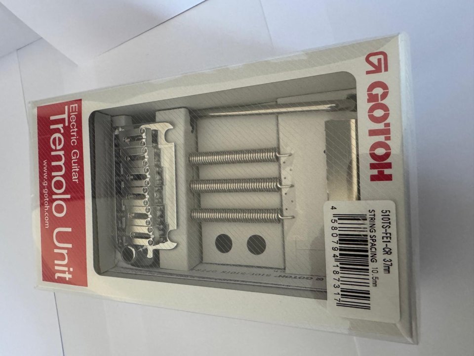 Tremolo Gotoh 510TS-FE1 - PRECINTADO DE FABRICA – Solo Venta, NO Cambios.