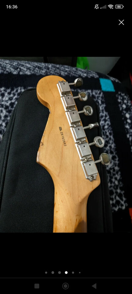 Vendo Fender Telecaster con mástil Stratocaster
