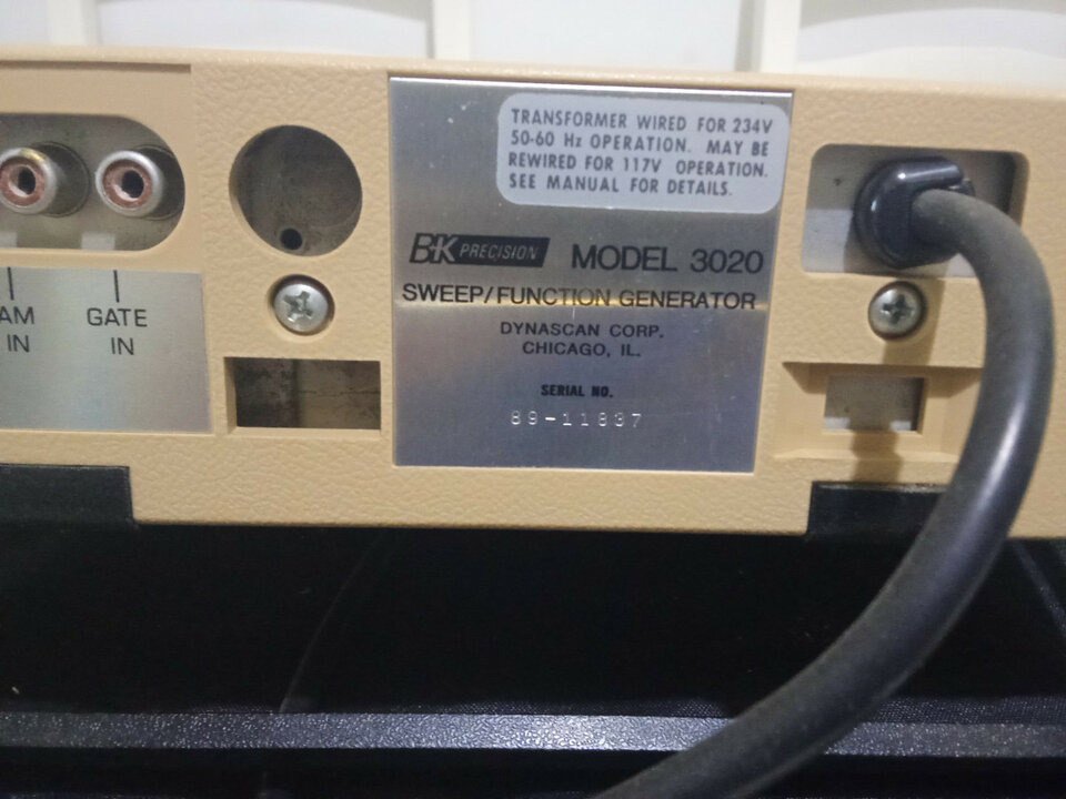 Bk precision 3020 Sweep function generator de segunda mano · Foto 5 de 5 · Madrid · 120 €