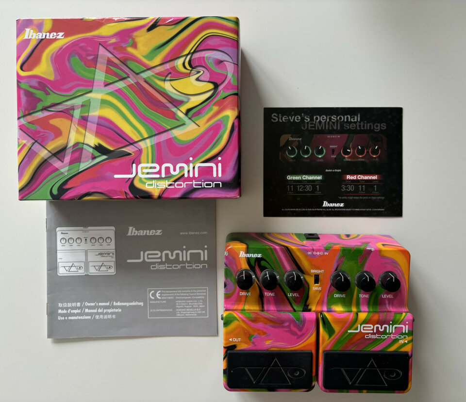 Pedal Jemini Steve Vai Signature